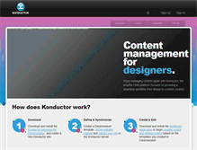 Tablet Screenshot of konductor.net
